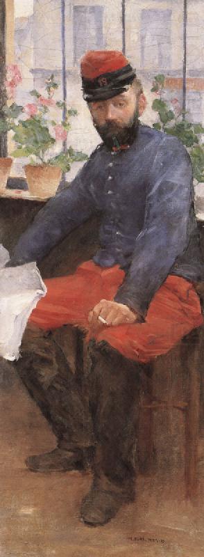 Max Buri Franzosischer Soldat china oil painting image